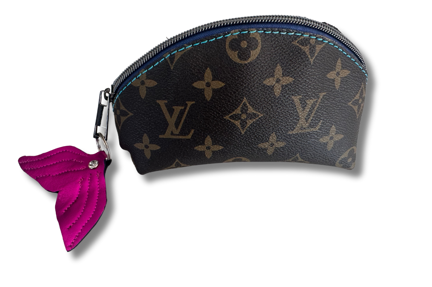 Luxury Mermaid Leather Cosmetic Bag