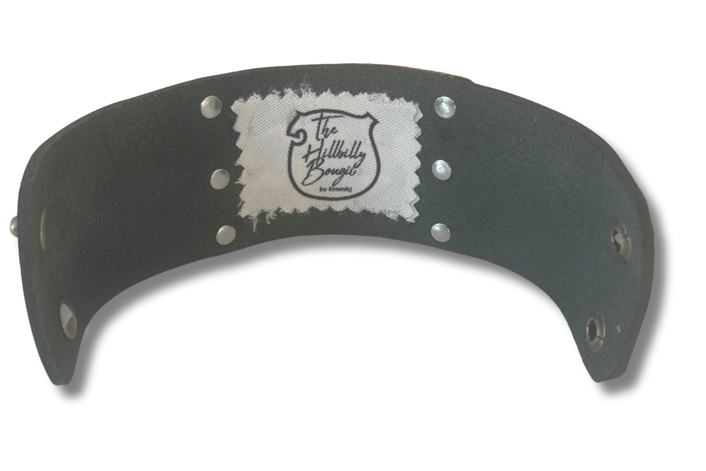Leather Cuff with Leopard Hair-on Hide and Swarovski Crystal Accents